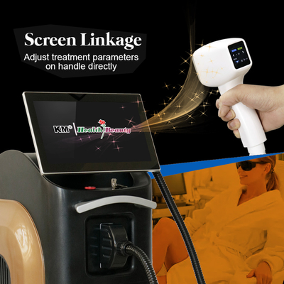 Τρία 3 μήκη κύματος Διοδικό Λέιζερ 755/808/1064nm XL Ice 808 Αποτρίχωση Αποτρίχωση Λέιζερ