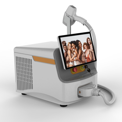 1064nm 808 Diode Laser φορητή μηχανή ομορφιάς με μεγάλη οθόνη