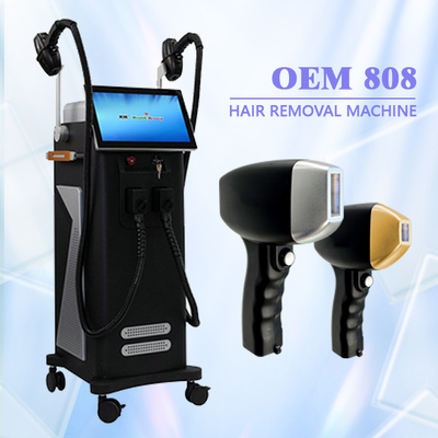 808nm 810nm 2 σε 1 Διοδικό Λέιζερ Αποτρίχωσης Μηχανή Σαλόνι MDSAP Εγκρίθηκε