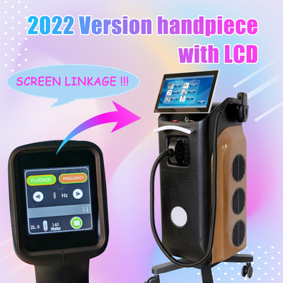 2023 Ice Platinum 808nm Diode Hair Removal Handle με χειροκίνητο CD και ηλεκτρονική εκπαίδευση