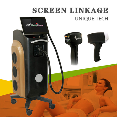 2023 Ice Platinum 808nm Diode Hair Removal Handle με χειροκίνητο CD και ηλεκτρονική εκπαίδευση
