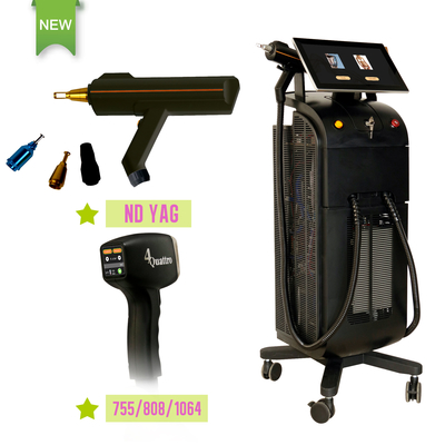 808nm Diode Laser Hair Removal Yag Machine για την αποτρίχωση του προσώπου εξοπλισμός σαλόνι ομορφιάς