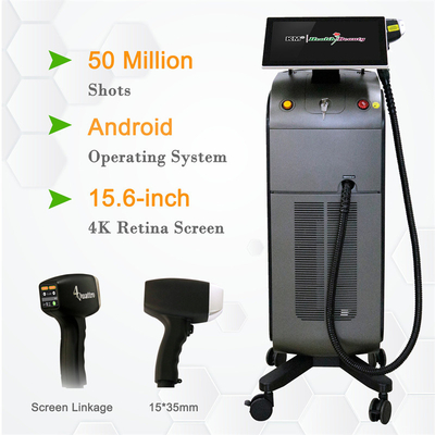 808 755 1064 940nm Laser Ice Hair Removal Machine για ακριβή και στοχευμένη θεραπεία