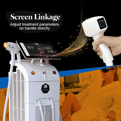808 755 1064 940nm Laser Ice Hair Removal Machine για ακριβή και στοχευμένη θεραπεία