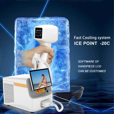 3 μήκος κύματος 808nm 755nm 1064nm συσκευή αποτρίχωσης λέιζερ διόδου με πάγο τιτανίου