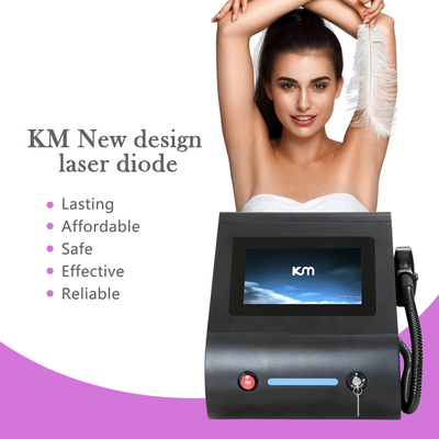 KM LASER Shell 808nm Diode Laser Hair Removal Προσαρμόσιμη με το λογότυπο του πελάτη