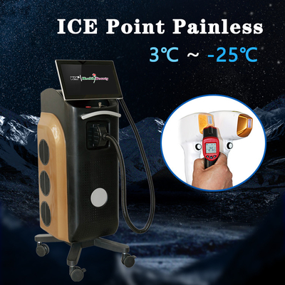 KM Diodo Trio Diode Laser XL Ice 808nm Μηχανή Αποτρίχωσης Προσαρμοσμένη