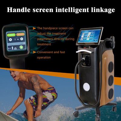 KM Diodo Trio Diode Laser XL Ice 808nm Μηχανή Αποτρίχωσης Προσαρμοσμένη