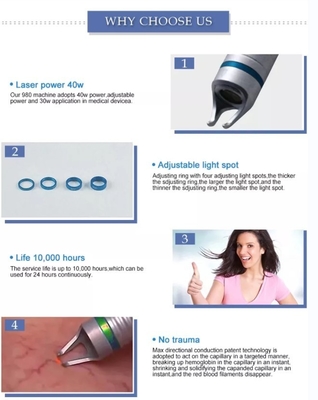 OEM ODM 980nm Diode Laser Machine Φορητή συσκευή θεραπείας μυκήτων νυχιών