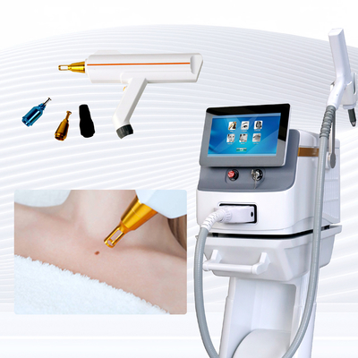 Q Switch Nd YAG Laser Machine Απομάκρυνσης Τατουάζ 1064nm 532nm 1320nm 2 χρόνια εγγύηση
