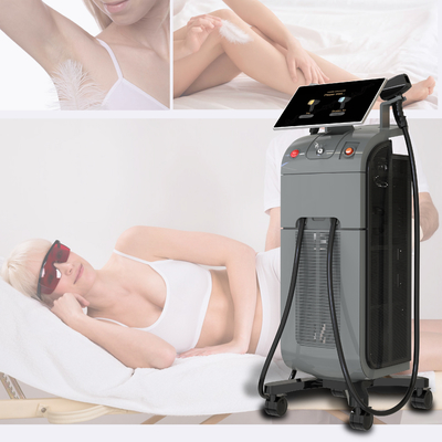 Τελευταίο High Power Diode Laser 808 nm Ice Platinum Titanium 4 Wavelength Diode Laser Αποτρίχωση μαλλιών 3 χρόνια Εγγύηση Μηχανή