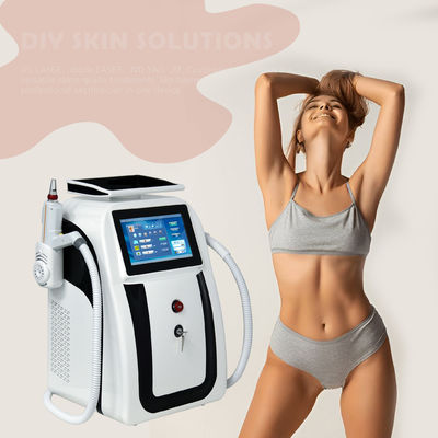 KM Laser Diode Hair Tattoo Removal Nd Yag Laser 2 σε 1 Εξοπλισμός ομορφιάς