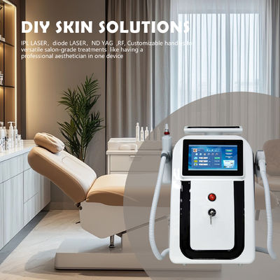 KM Laser Diode Hair Tattoo Removal Nd Yag Laser 2 σε 1 Εξοπλισμός ομορφιάς