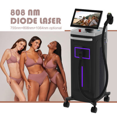 4 μήκος κύματος Ice Platinum Alexandrite Laser Diode Laser 755 808 1064 Tria Beauty Αποτρίχωση μαλλιών Laser 4x Αποτρίχωση με Cire
